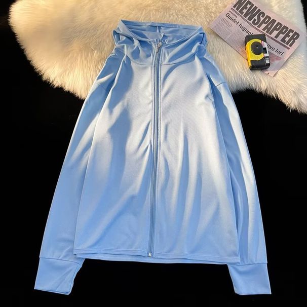 Men's & Women's Lightweight Mesh Sun Hoodie UPF50+ UV Protection Jacket – Breathable Summer Windbreaker Unisex Fit Casual Coat For Outdoor Travel_voghion.com