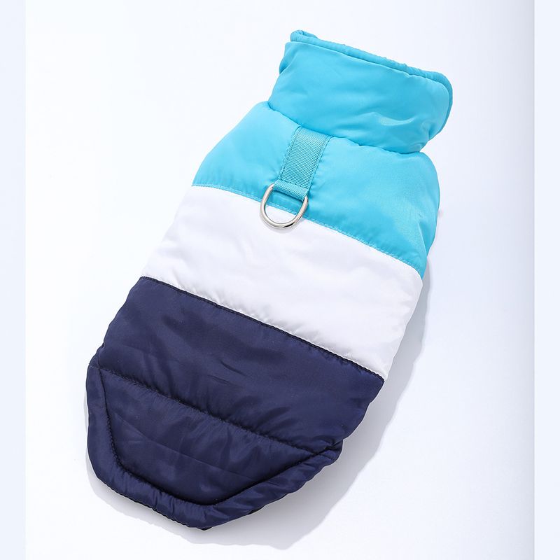 Roupas de algodão para cães de estimação, quentes, à prova de vento, traje de esqui, Golden Retriever Husky, casaco de outono e inverno_voghion.com