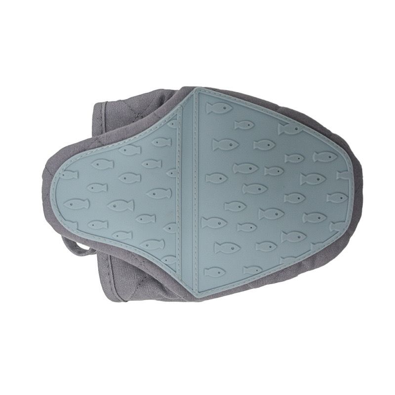 1 STÜCKE Fischförmige Silikon-Ofenhandschuhe gegen Verbrühungen Küchen-Silikonhandschuhe Tabletthalter Ofenhandschuhe Mehrzweckhandschuhe_voghion.com