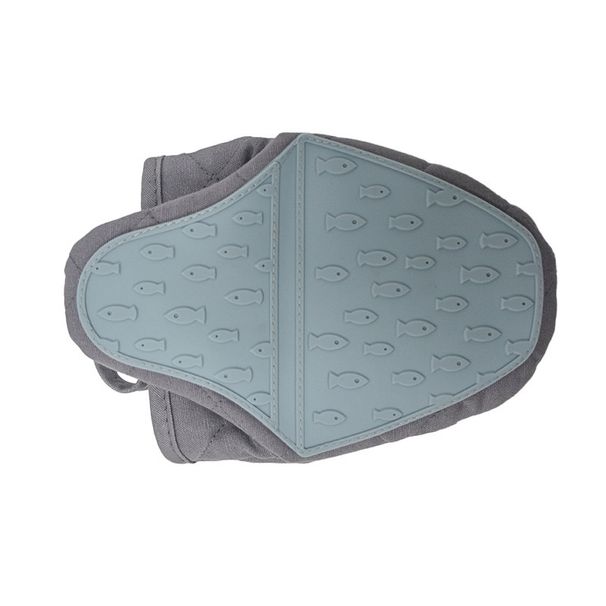 1 STÜCKE Fischförmige Silikon-Ofenhandschuhe gegen Verbrühungen Küchen-Silikonhandschuhe Tabletthalter Ofenhandschuhe Mehrzweckhandschuhe_voghion.com