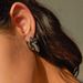 Ladies, several drops of and steel earrings, stainless steel, gold ear accessories_voghion.com