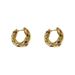 Light Luxury Ear Cuff For Women, Niche Design, High-End Feel, 2023 New Style, Elegant Stud Ear, Gold Plain Hoop_voghion.com