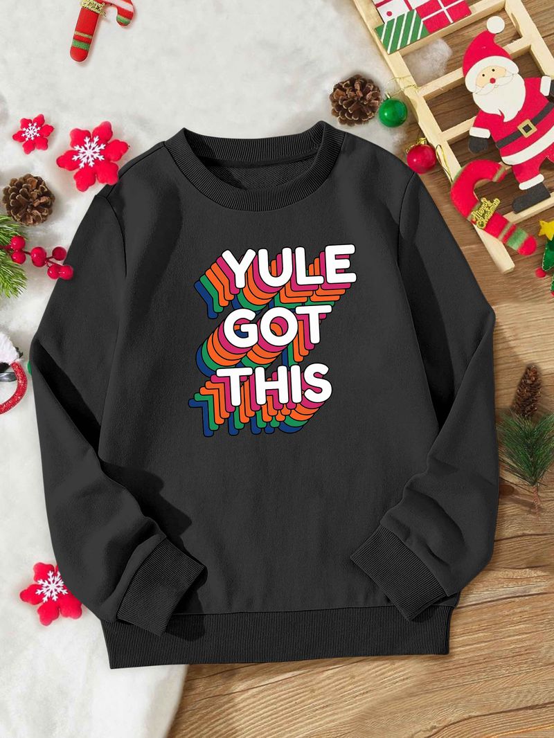 Gutter og jenter 23 høst nye allsidige sweatshirts, urban sport_voghion.com