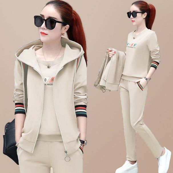 Women's Sweatshirt Plus Size Leisure Sports Suit Women_voghion.com