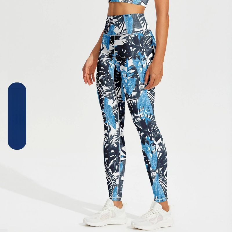NOKO Sports Europese en Amerikaanse nieuwe bedrukte hoge taille heupliftende yogabroeken, tights, hardloopkleding, hoge elastische trainingsbroeken_voghion.com