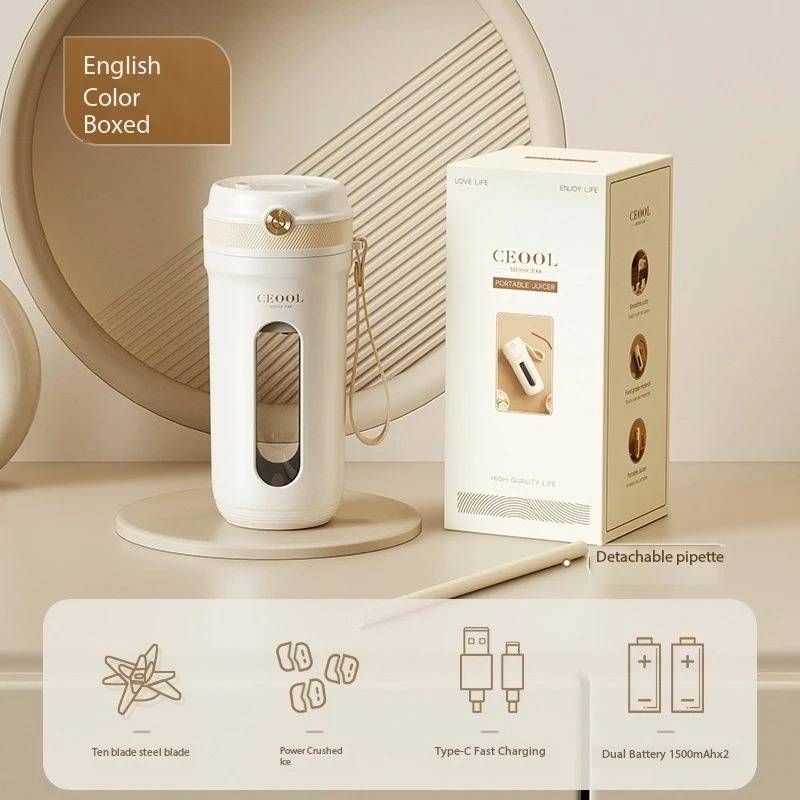 Juice Extractor 1PC Portable Rechargeable Small Juice Cup Household Wholesale Multifunctional_voghion.com