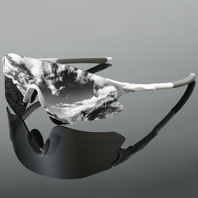 Mode Sonnenbrillen Damen Fahrradbrille Herren Reflektierende Sport Augenschutz Skibrille_voghion.com