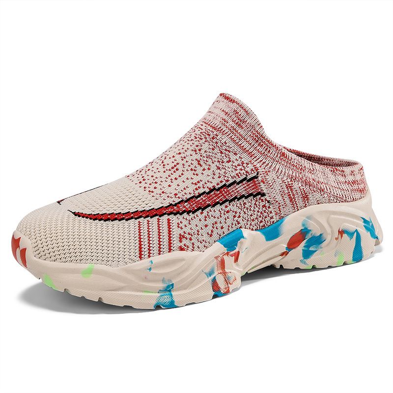 Scarpe estive traspiranti per coppie, trasparenti, leggere, morbide, da ballo, casual, comode e pigre_voghion.com