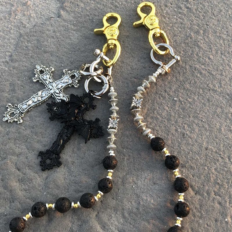Vibe Style Niş Metal Volkanik Taş Bel Kolyesi Yüksek Kaliteli Doku Tasarımı Tek Ürün Benzersiz Yaratıcı Aksesuarlar Pantolon Zinciri_voghion.com