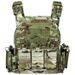 Tactical Quick-Release Vest – Laser-Cut MOLLE-Compatible Military Chest Rig (One Size, 4 Colors)_voghion.com