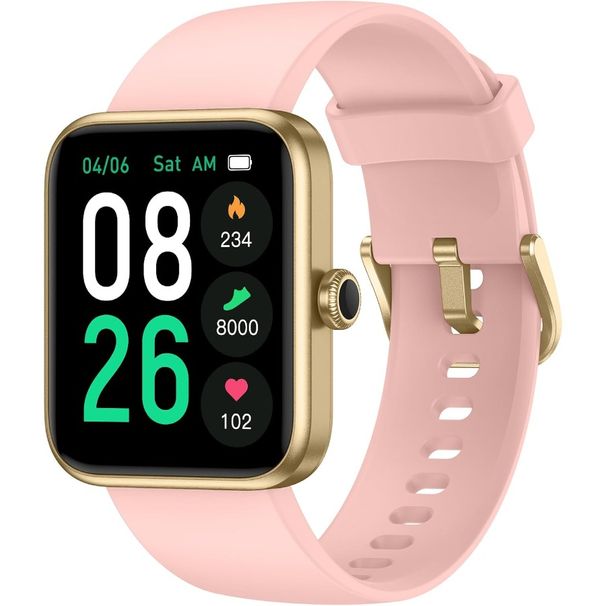 Smart Watch, 45 mm, Fitnessuhr mit Herzfrequenz- und Schlafmonitor, Schrittzähler, Kalorienzähler, IP68, wasserdicht, kompatibel mit Aktivitätstracker_voghion.com