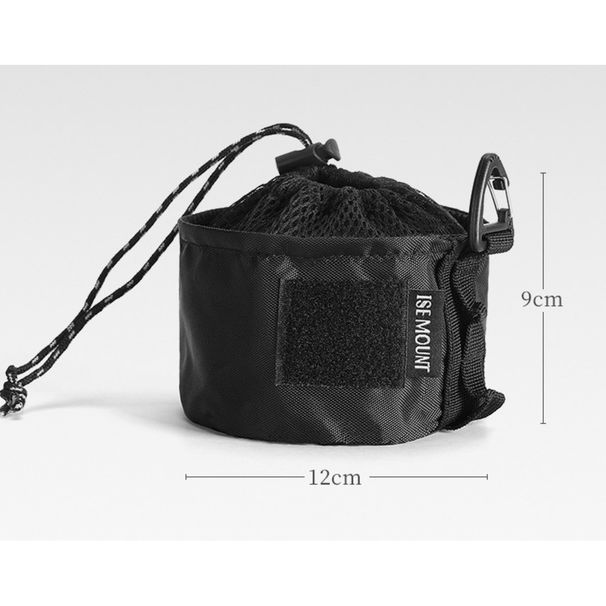 Outdoor drawstring multifunctional tactical camping miscellaneous bag, flat gas tank storage cover_voghion.com