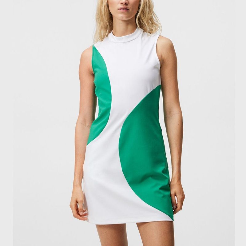 Ropa de mujer GOLF Ropa deportiva estampada absorbente de humedad transpirable absorbente de sudor Golf ropa de tenis para mujer_voghion.com