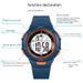 Children's watch Fashion pin buckle watch glow-in-the-dark waterproof PU strap Student electronic watch_voghion.com