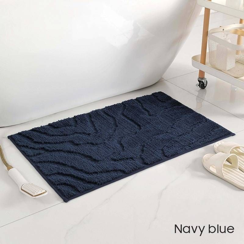 Nowoczesna minimalistyczna chłonna mata łazienkowa - ultramiękki pikowany dywanik z mikrofibry do sypialni i łazienki_voghion.com