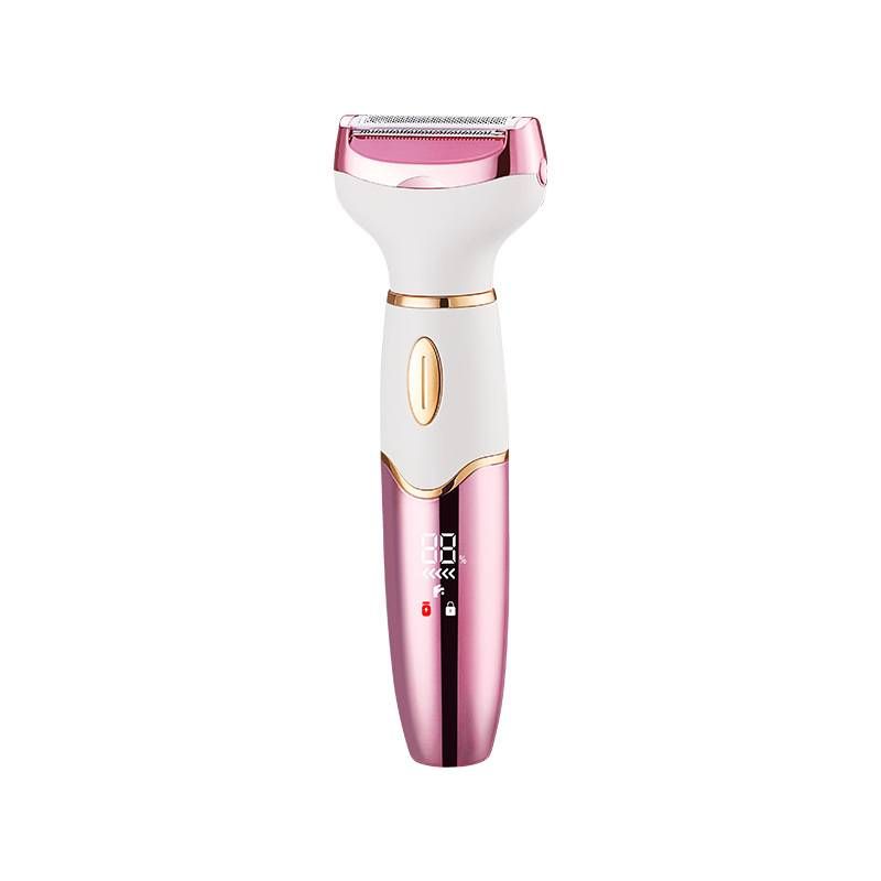 Epilator Digital Display TYPE C Hair Removal Device Women's Shaver Nose Hair Remover Underarm Electric Shaver Private Eyebrow Trimmer_voghion.com