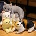 Plush Cat Realistic 31cm Doll Soft Stuffed Kitten Toy In Pure Grey White Yellow And More For Pet Kids Collection_voghion.com