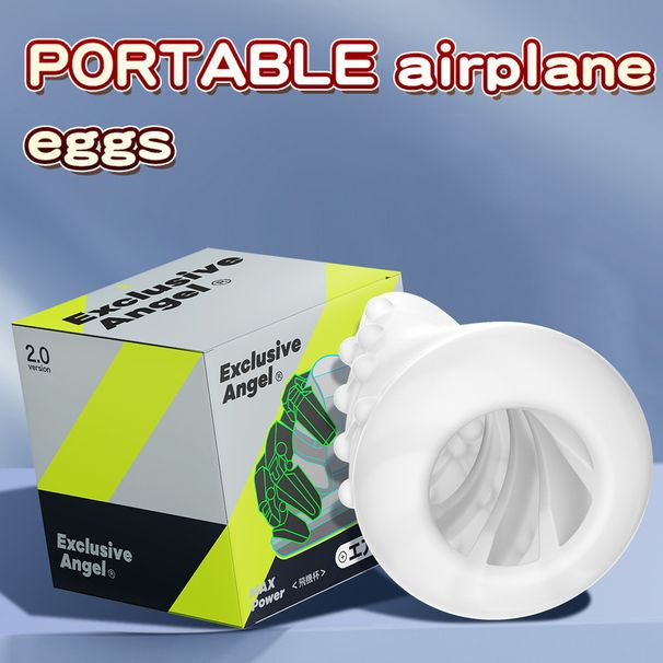 Masturbatie Ei Flirt Mannelijk Draagbaar Kuifje Hoed Vliegtuig Ei Gelei Beker Moeilijke Masturbatie Trainer_voghion.com