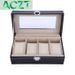ACZT 4 Pieces Slot Pu Leather Watch Box/Storage Box/ Display Box.. Box/ Box.. Box/ Box.. Box/ Box.._voghion.com