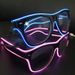 Flashing Glasses EL Wire LED Glasses Glowing Party Supplies Lighting Novelty Gift Bright Light Festival Party Glow Sunglasses_voghion.com