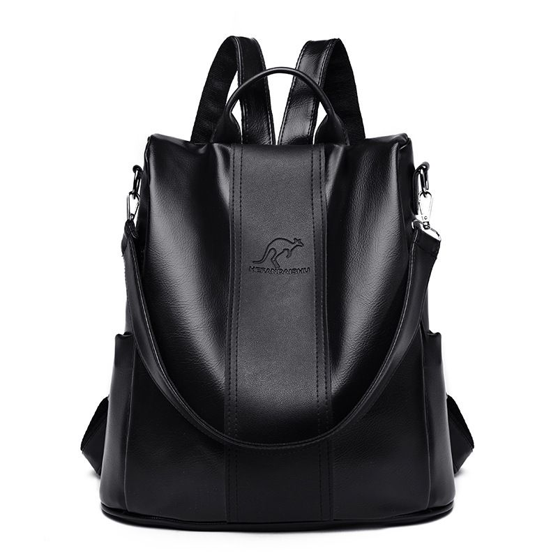 Zaino da donna 2023 nuova borsa da scuola per studenti in morbida pelle versatile di grande capacità borsa da viaggio per il tempo libero da donna_voghion.com