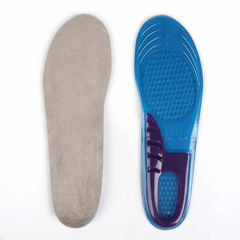 Sports insoles latex air cushion shock absorption thick sweat absorption deodorant breathable basketball summer sports insoles_voghion.com
