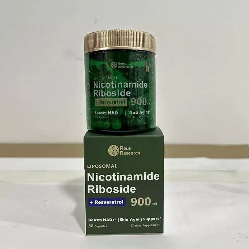 Supliment NAD lipozomal Reus Research Nicotinamidă Ribozidă Resveratrol 80 comprimate_voghion.com