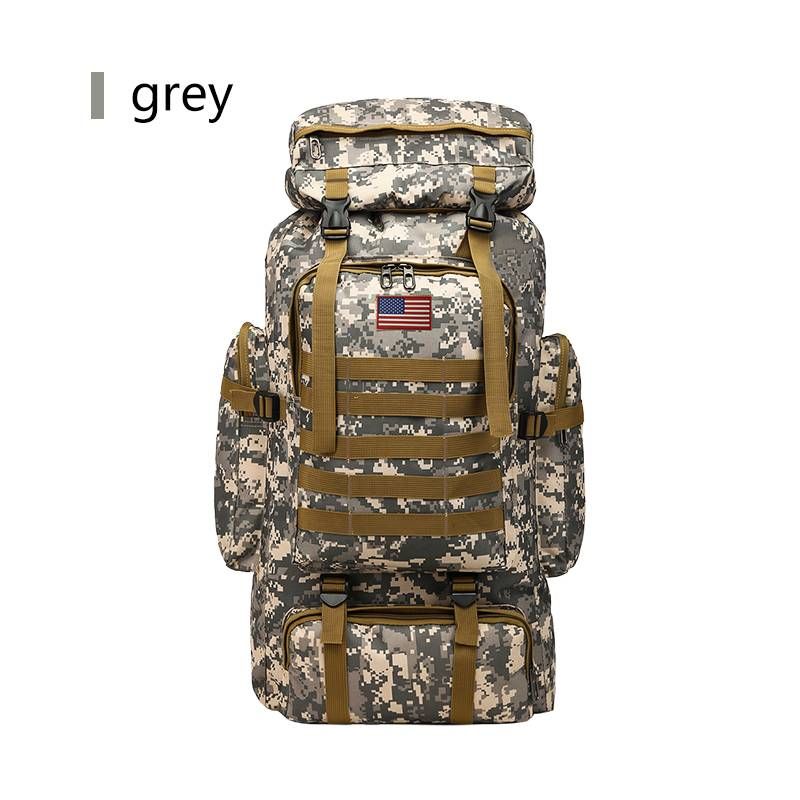 Tactical Daypack Large Capacity Hiking Packback Travel Bag Outdoor Sports_voghion.com