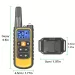 3300ft Range Dog Training Collar With Remote - USB Rechargeabl_voghion.com