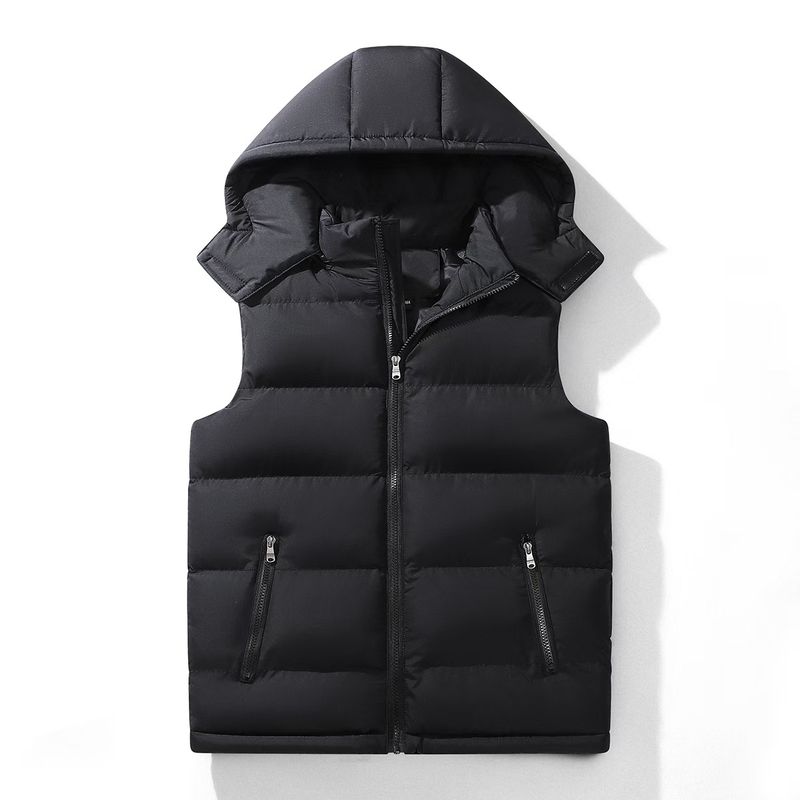 Autumn And Winter New Casual Men's Vest Men's Autumn And Winter Warm Down Cotton Vest Mountain Climbing Running_voghion.com