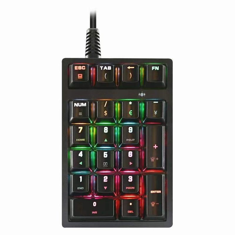 Wireless Keyboard Financial Accounting Laptop External Mini Wired Bluetooth Digital Keypad_voghion.com