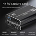 USB3.0HDMI Card PS/Switch Game Capture Live Streaming Recorder Box 4K HD_voghion.com