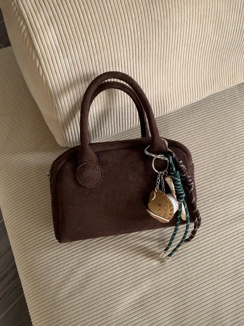 2025 Fall And Winter New Simple Handheld Square Korean Version Of The Shoulder Cross-body Bag_voghion.com