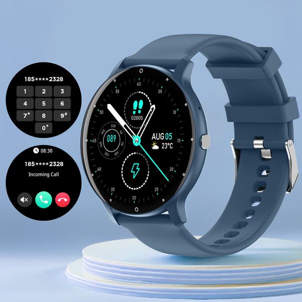 ZL02CPRO HD Touch Screen Heart Rate Sleep Health Monitoring Music Bluetooth Call Sports Watch_voghion.com