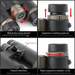 Dun Binoculars High Magnification HD Low Light Night Vision Travel Photography Metal Focus Telescope_voghion.com