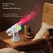 Rotating Starry Sky Projection Humidifier - USB-Powered, Quiet Operation, Multi-Color LED Night Light For Home, Office & Car"_voghion.com