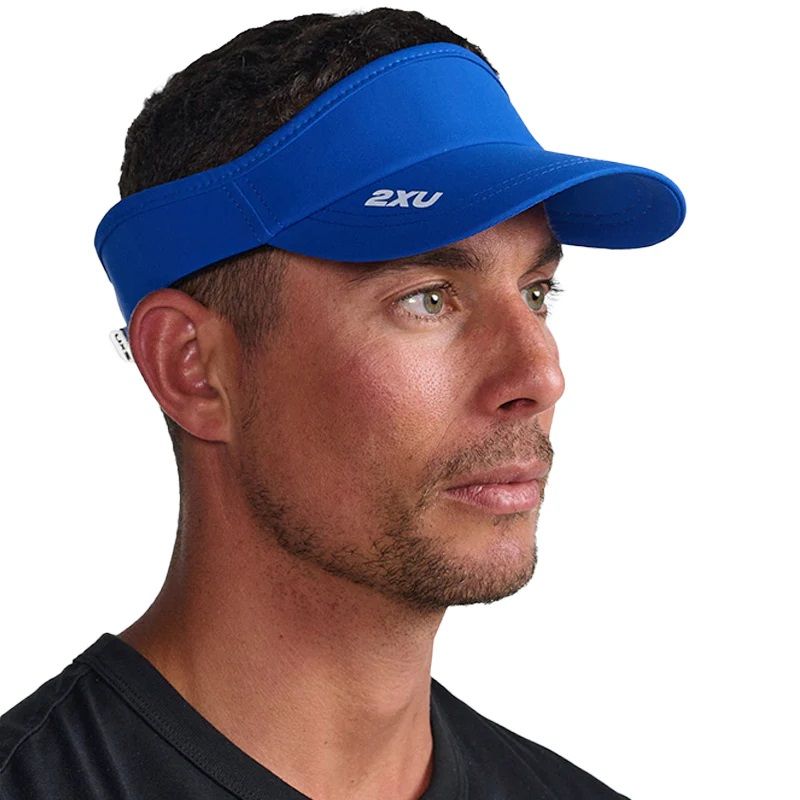 21 For Spring And Summer Australia 2XU Run Neutral Quick-Drying Air Top Running Visor Hollow Cap_voghion.com