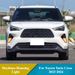 Luci diurne a LED DRL per auto per Toyota Yaris Cross 2023 2024 con indicatori di direzione gialli dinamici._voghion.com