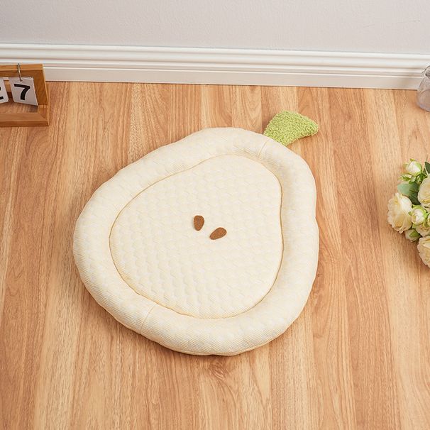 House Fruit Series Cooling Soft Cool Mat Teddy Small Dog Summer Breathable Pet Bed_voghion.com
