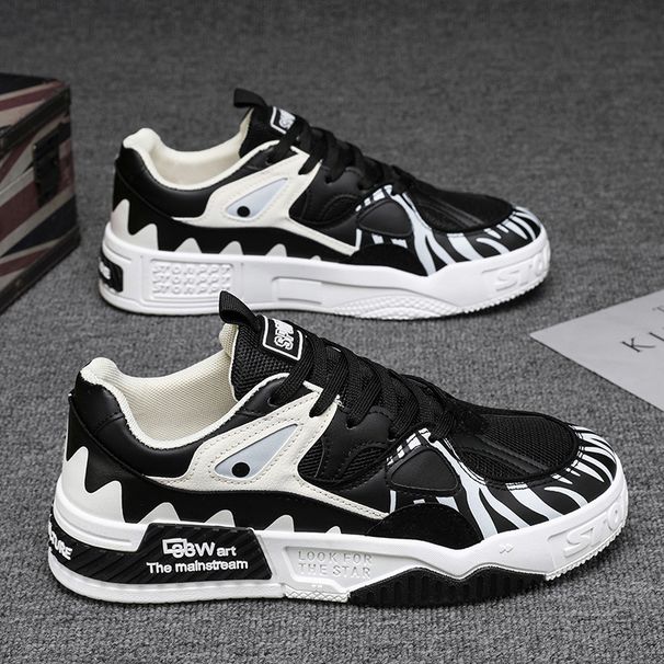 Modemærke herresko sommer trend all-match sports casual sko niche design tyk bund ungdoms mode sko_voghion.com