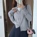 girl Korean Style Knitted Cardigan For Women, Autumn New Outerwear Sweater, Short Slim Fit Inner Layer Base Shirt Top_voghion.com