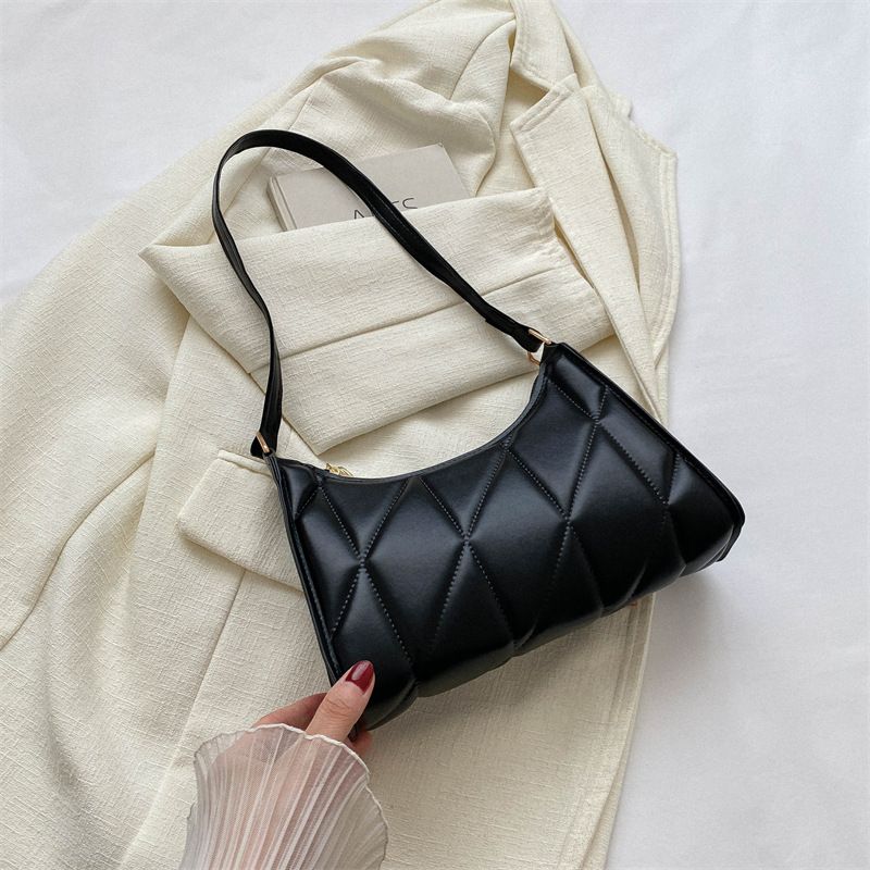 Taschen Damen Casual Pendler Handtaschen Mode Einfache Unterarmtaschen Nischentrend Schultertaschen_voghion.com