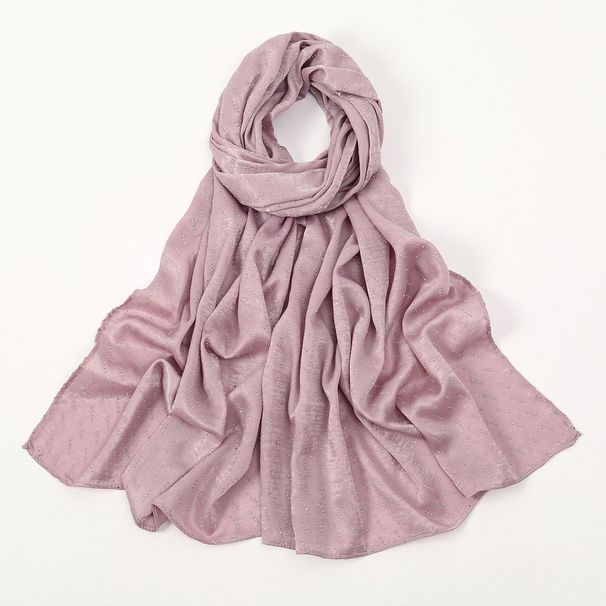 Beliebter, neuer Stil: Langer, heiß gesteppter Samtschal für Damen, einfarbig, schlicht und vielseitig, ethnisch inspiriert, atmungsaktiv und hautfreundlich_voghion.com