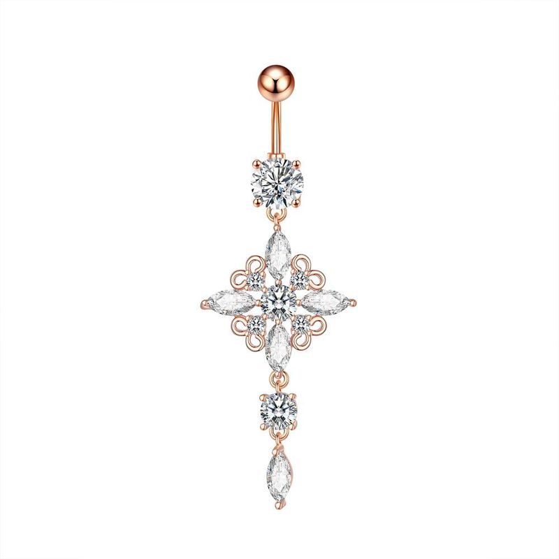 Hot Selling Designer Luxury Zircon Bellybutton Ring Bellybutton Nail Piercing Jewelry accessories For Party_voghion.com