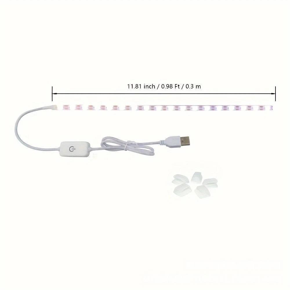 5-V-USB-betriebene LED-Lichtleiste für Nähmaschinen mit Touch-Steuerung, einstellbarer Helligkeit, einfacher Installation für verbesserte Nähpräzision_voghion.com