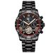 Men's Automatic Mechanical Watch With Date And Luminous Hands, Stainless Steel Waterproof Wristwatch For Casual Style Waterproof Men's Watch_voghion.com