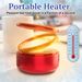 Homonth Portable Dynamic Molecular Heater, Car Window Snow, Ice And Fog Removal Convenient Heater_voghion.com