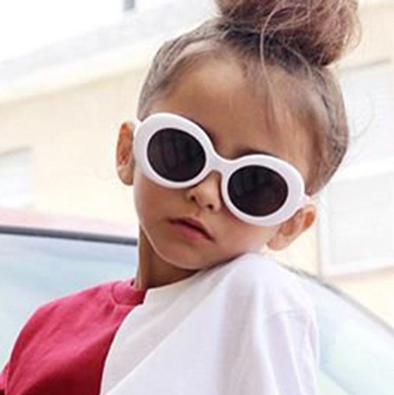 Mother&Kids Ochelari de soare rotunzi pentru copii Ochelari de soare colorați la modă pentru copii ochelari drăguți pentru băieți și fete_voghion.com