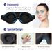 Maschera per gli occhi per dormire, maschera per dormire concava sagomata 3D, maschera per dormire notturna, blocca la luce, per donne e uomini_voghion.com
