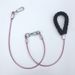 Double-Headed One-To-Two Pet Dog One-To-Three Outdoor Steel Wire Leash For Large Dogs_voghion.com